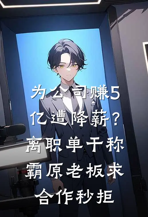 为公司赚5亿遭降薪？离职单干称霸，原老板求合作秒拒