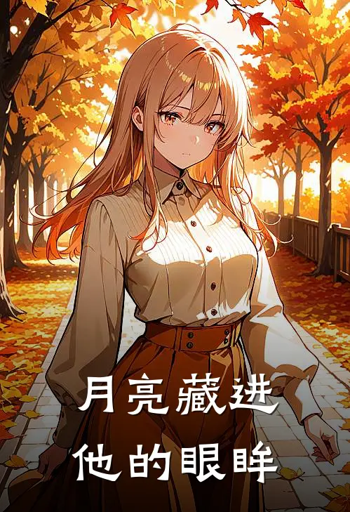 月亮藏进他的眼眸