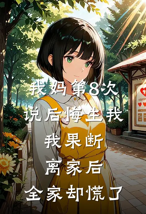 我妈第8次说后悔生我，我果断离家后，全家却慌了