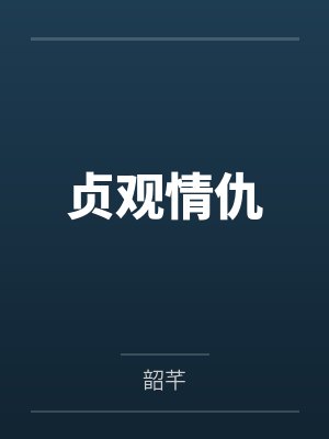 贞观情仇封面